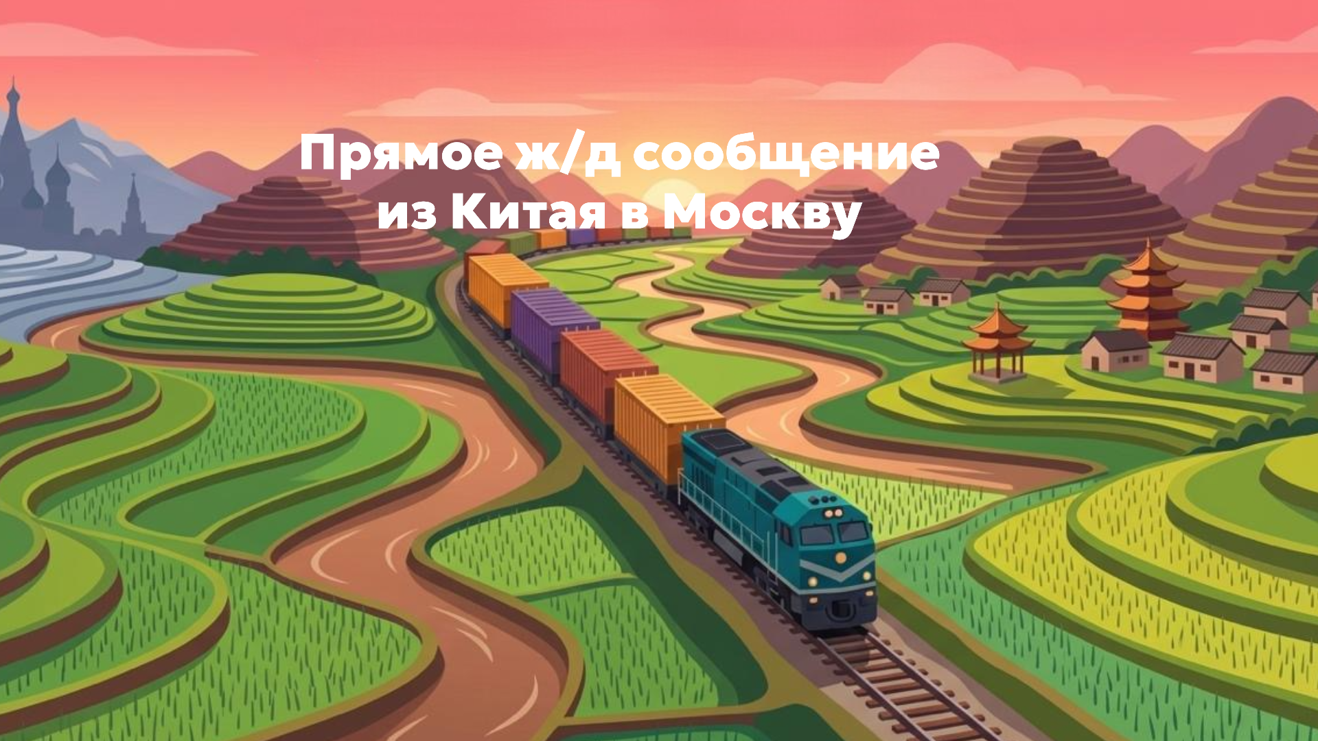Отправка грузов в августе КНР - РФ